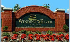 Entrance to Winding River Plantation Bolivia NC